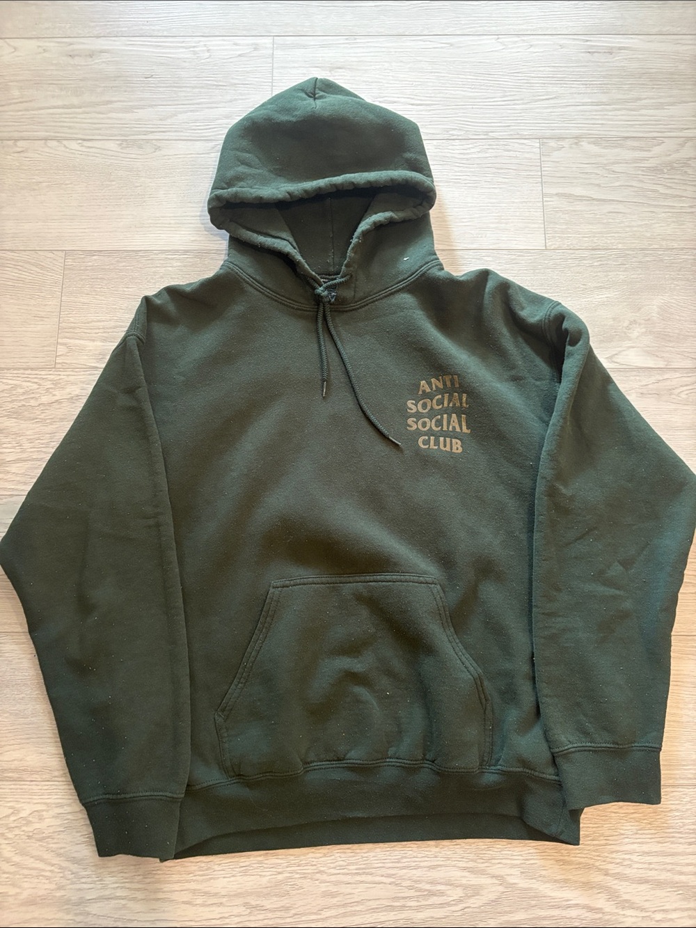 Anti Social Social Club Dark Green Pullover Hoodie